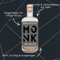 MONK Gin mit Karotte, Johannisbeere und Roggenbasis