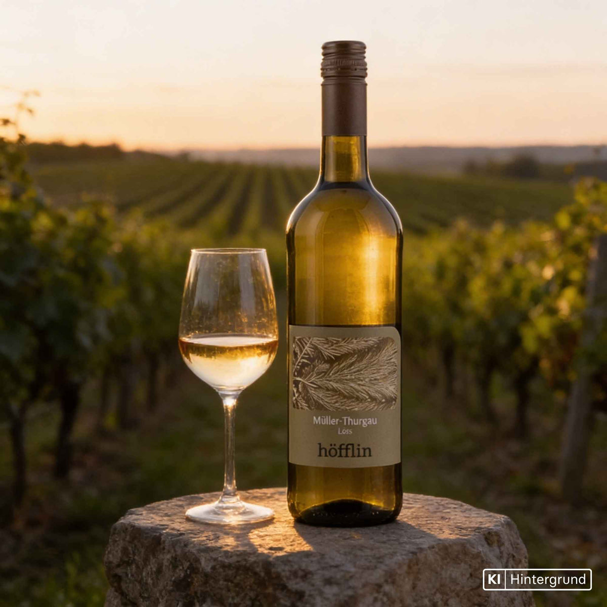 Flasche Müller-Thurgau Löss vom Weingut Höfflin
