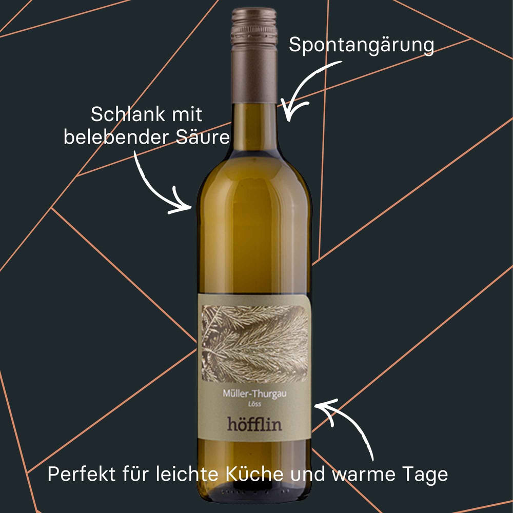 Flasche Müller-Thurgau Löss vom Weingut Höfflin