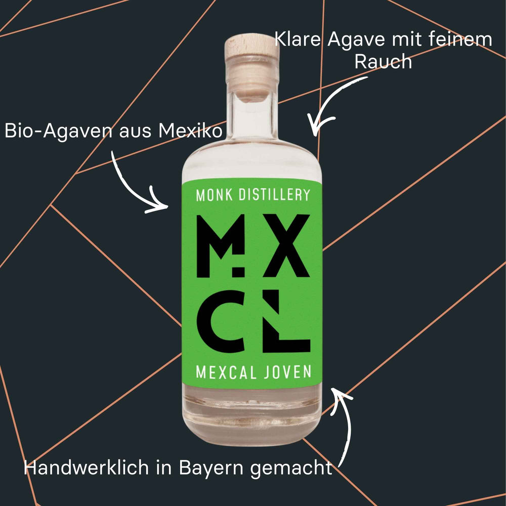 Key-Benefits von MXCL Mexcal Joven mit Agave und feiner Rauchnote