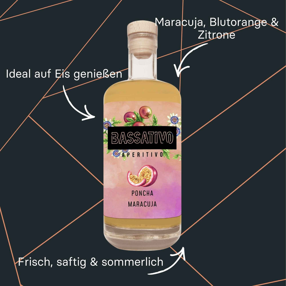 Poncha Maracuja mit Maracuja und Zitrusfrische