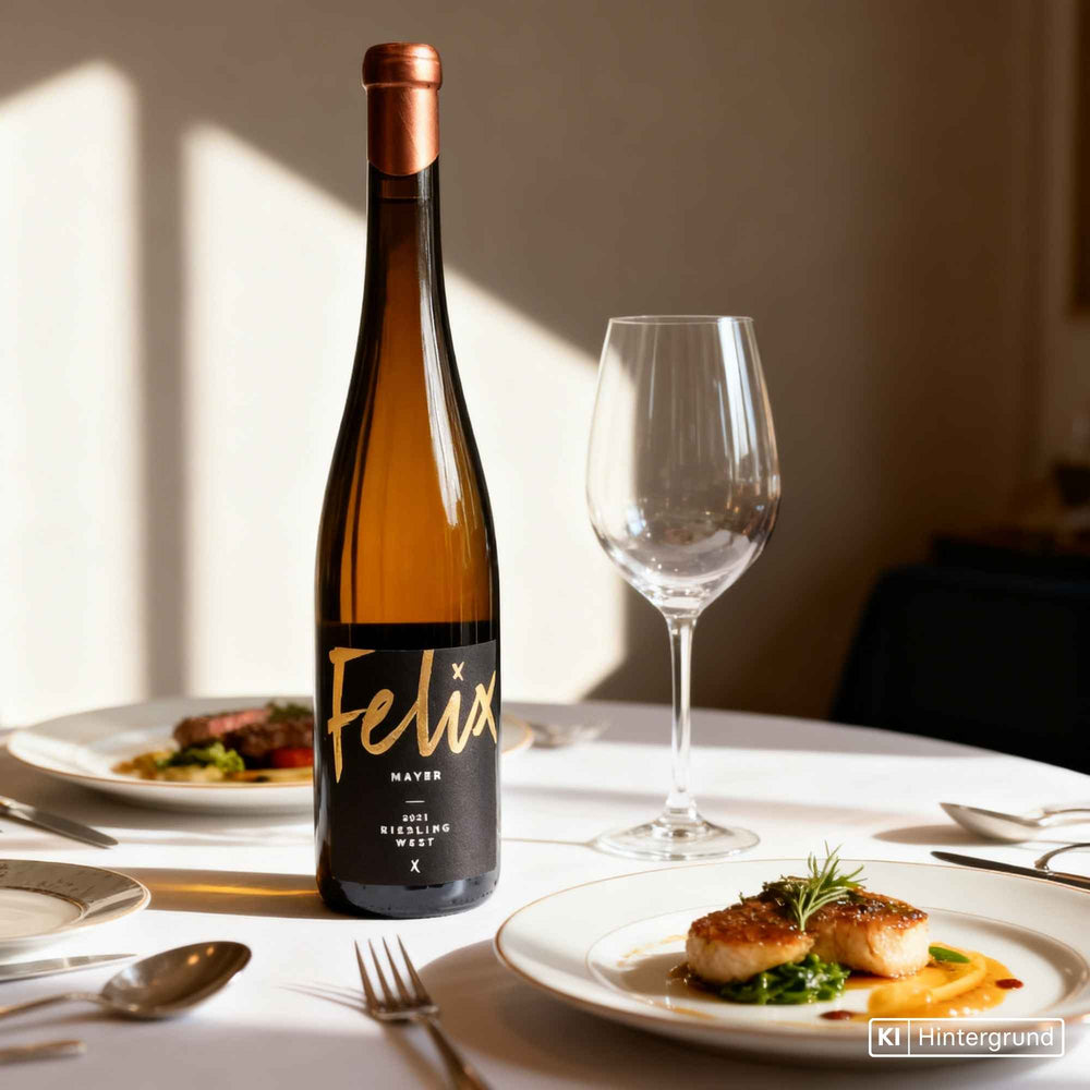 Flasche Riesling West von Felix Mayer