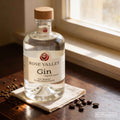 Flasche Gin Yirgacheffe Rose Valley Dry Gin