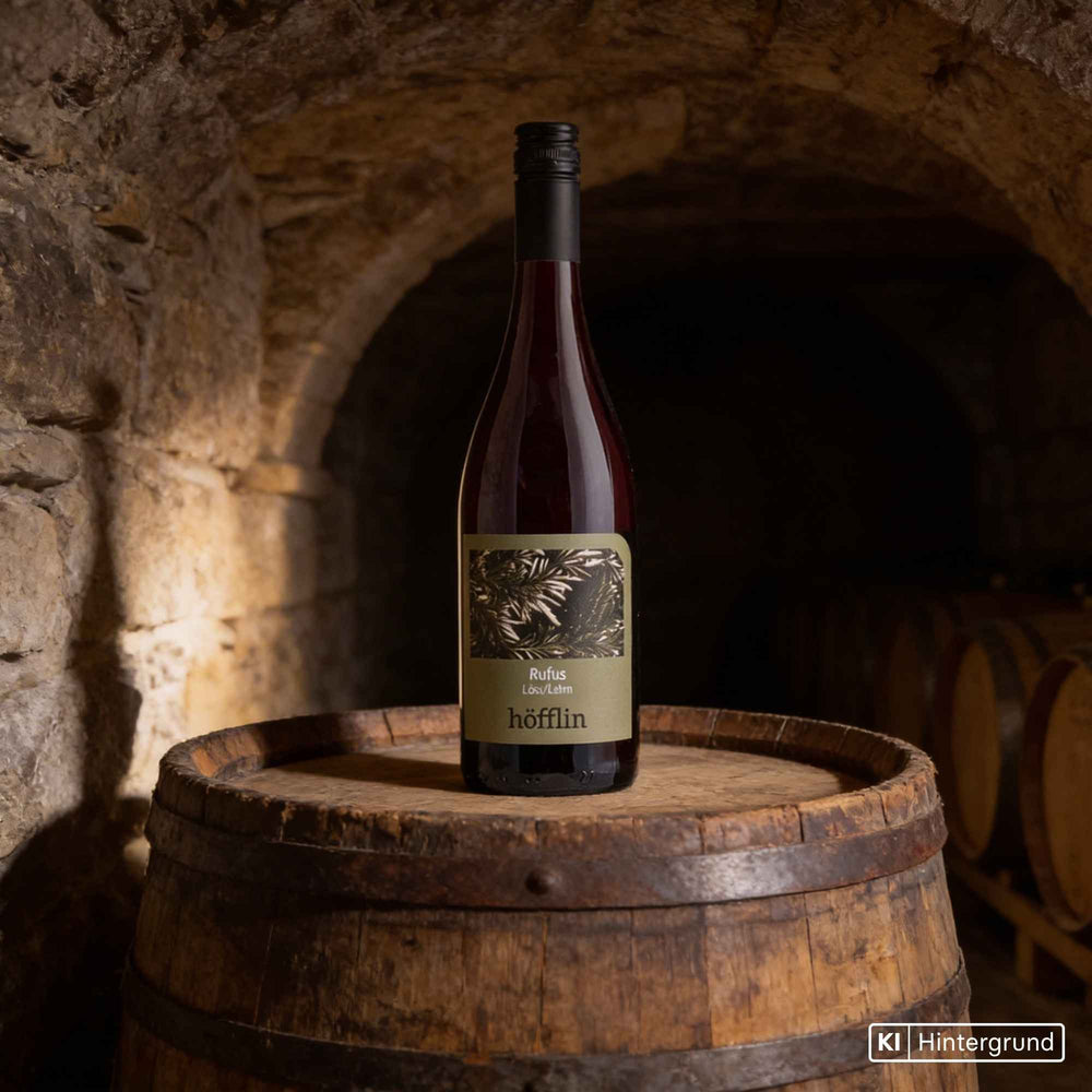 Flasche RUFUS Cuvée Löss Lehm vom Weingut Höfflin