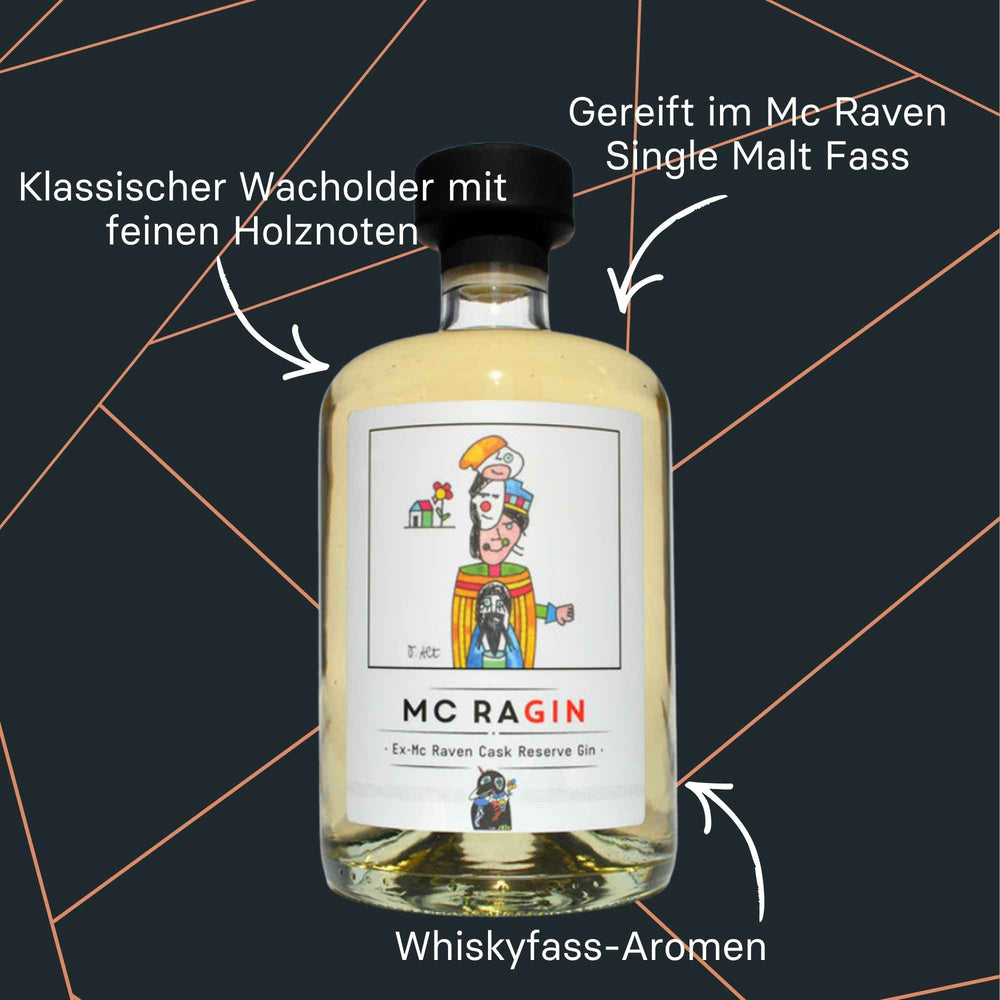 Mc Ra Gin Cask Reserve Gin der Sauerländer Edelbrennerei
