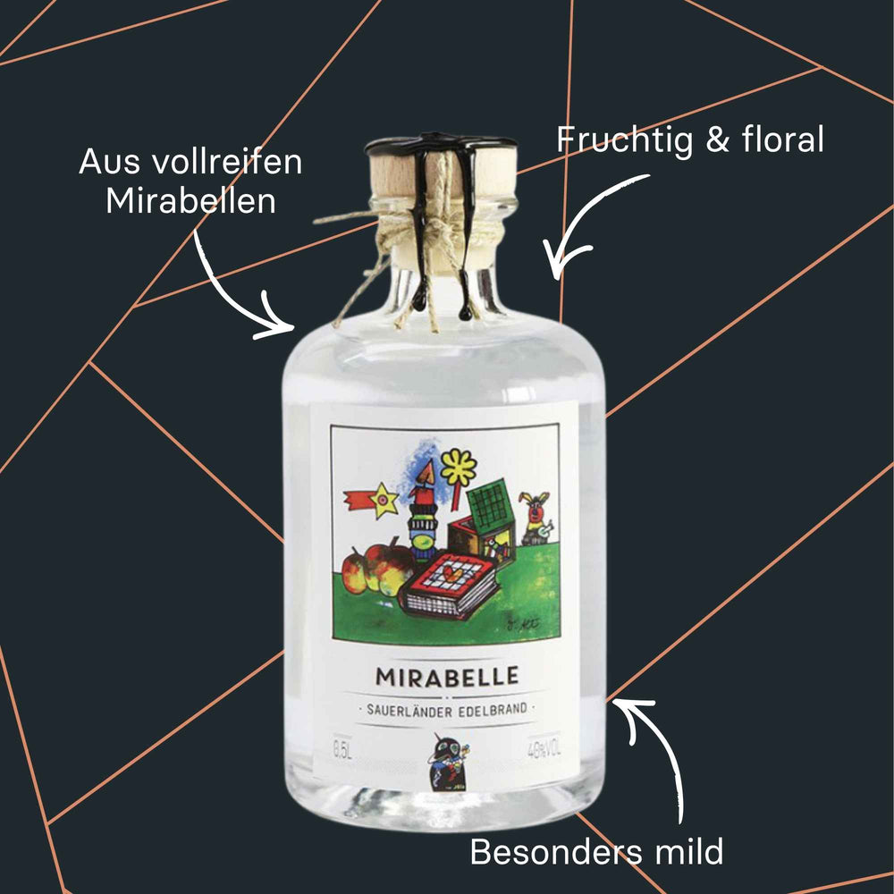 Mirabellenbrand 0,5 l der Sauerländer Edelbrennerei