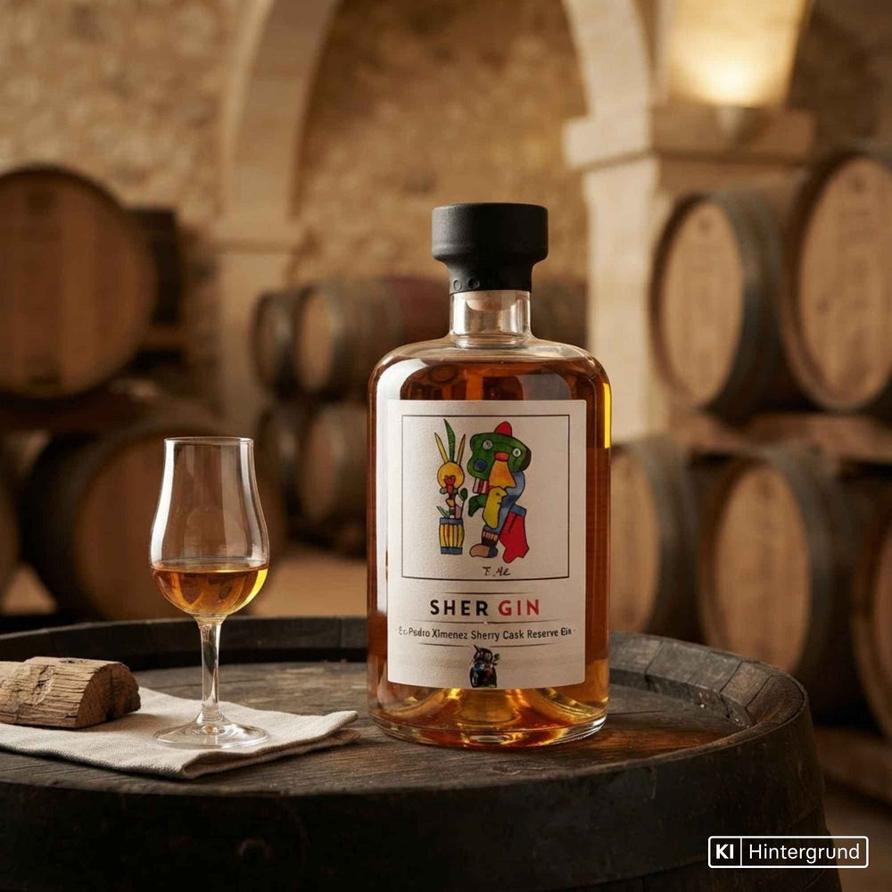 Sher Gin Sherry Cask Reserve Gin 0,5 l der Sauerländer Edelbrennerei