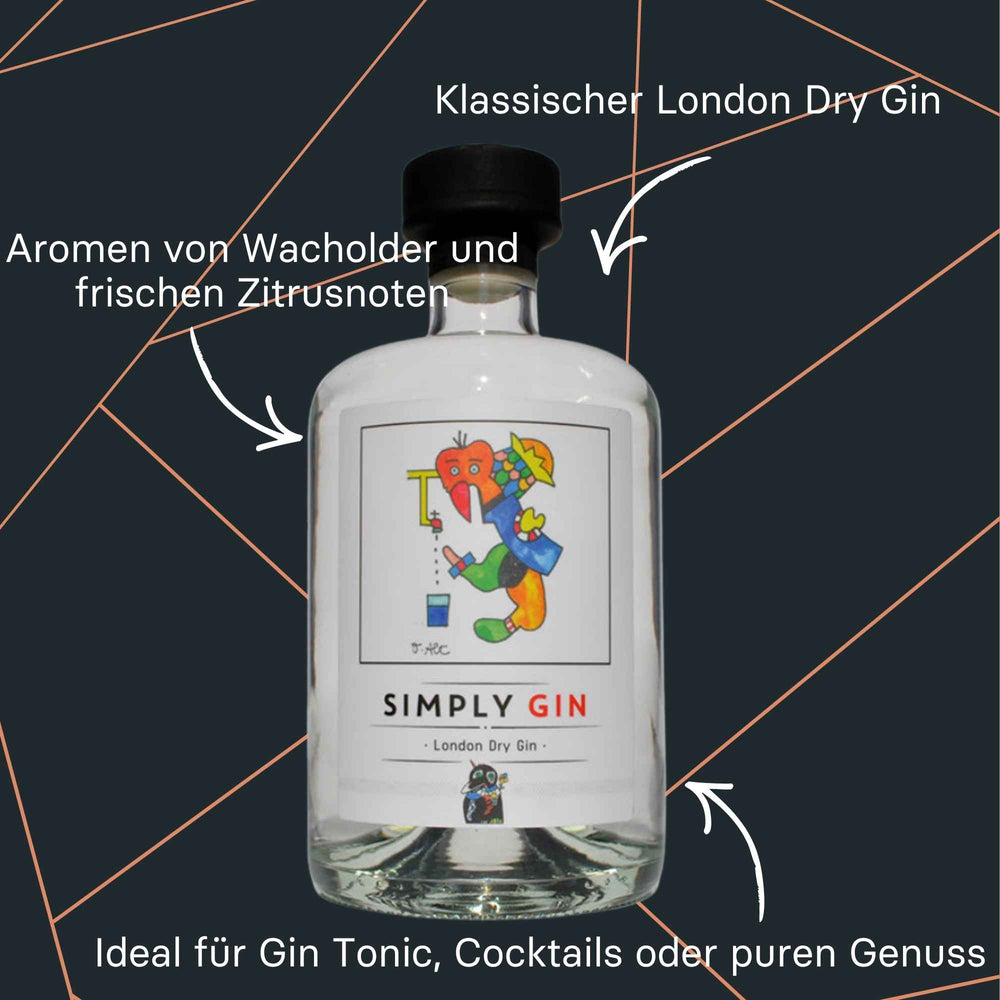 Simply Gin London Dry Gin 0,5 l | Sauerländer Edelbrennerei