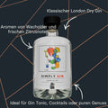 Simply Gin London Dry Gin 0,5 l | Sauerländer Edelbrennerei
