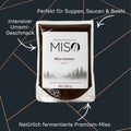 Miso Intense von Schwarzwald Miso, dunkelbraune Paste im Beutel