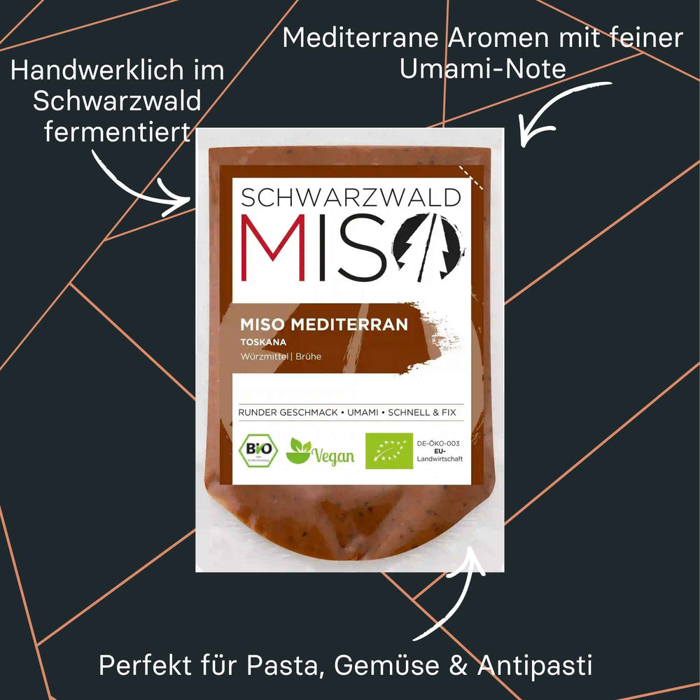 Miso Mediterran von Schwarzwald Miso im Beutel, mediterrane Paste