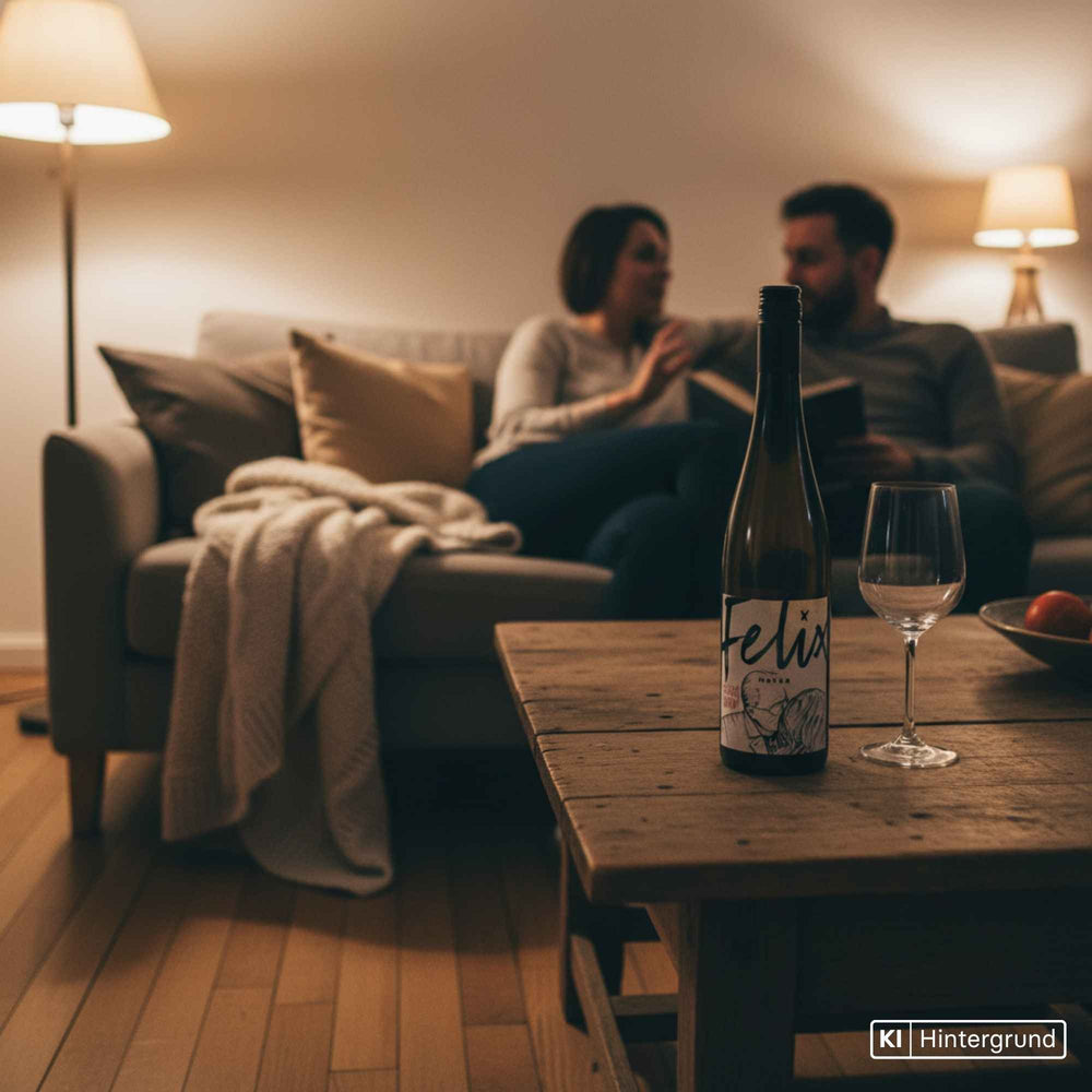 Sugar Daddy Weißwein Cuvée vom Weingut Felix Mayer in der Flasche - aromatisch, leicht