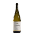 Flasche Fumé Blanc vom Weingut Orb - Weißwein mit hellem Etikett
