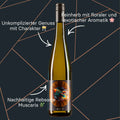 Flasche Rock it Muscaris vom Weingut Stairs n Roses von der Mosel