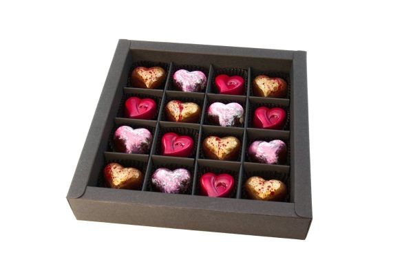 Von Herzen Pralinenbox mittel
